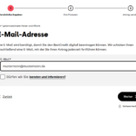 Openbank Kreditantrag Seite Drei