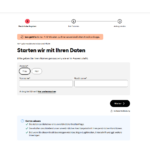 Openbank Kreditantrag Seite Eins