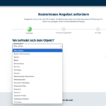 Screenshot Baufi24 Anfrage zweite Seite