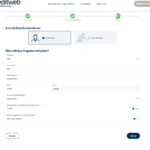 Screenshot creditweb Anfrage dritte Seite
