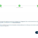 Screenshot creditweb Anfrage letzte Seite