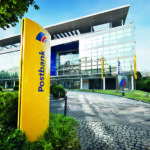 Eingang der Postbank Zentrale Bonn