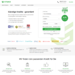 smava Privatkredit Antrag Screenshot 1