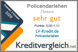 Testsiegel-Policedarlehen-2026-Zinsen-sehr-gut-LVKredite-Policedarlehen