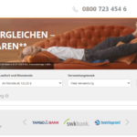 Verivox Privatkredit Antrag Screenshot 1