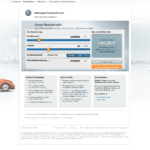 Erster Schritt Antragstellung Volkswagen Bank Privatkredit